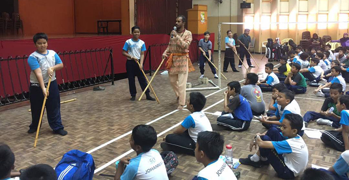 World Silambam for silambam stick fencing in Malaysia Singapore Tamil Nadu India